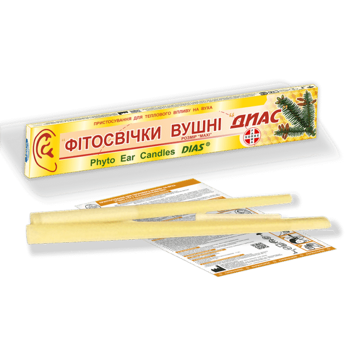 Фітосвічки вушні «ДИАС»розмір МАХІ - Зображення 2