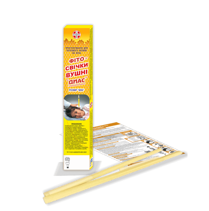 Фітосвічки вушні «ДИАС»розмір mini - Зображення 2