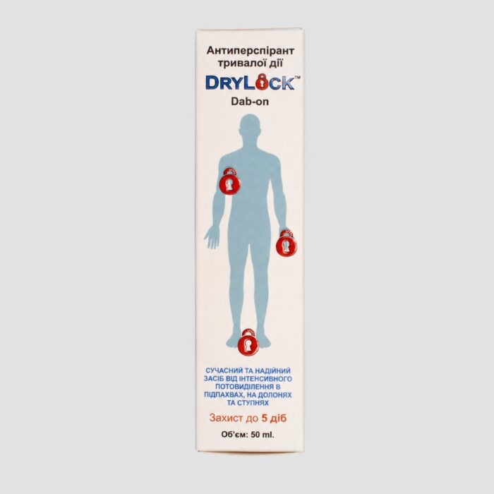 Антиперспірант тривалої дії DRYLOCK Dab-on - Зображення 4
