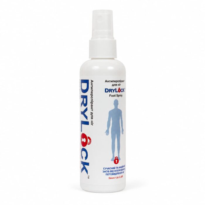 Антиперспірант для ніг DRYLOCK Foot Spray - Зображення 2