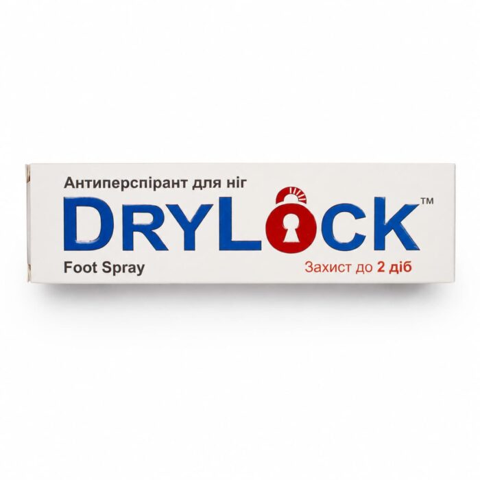 Антиперспірант для ніг DRYLOCK Foot Spray - Зображення 4