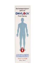 Антиперспірант для ніг DRYLOCK Foot Spray - Зображення 4