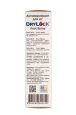 Антиперспірант для ніг DRYLOCK Foot Spray - Зображення 5
