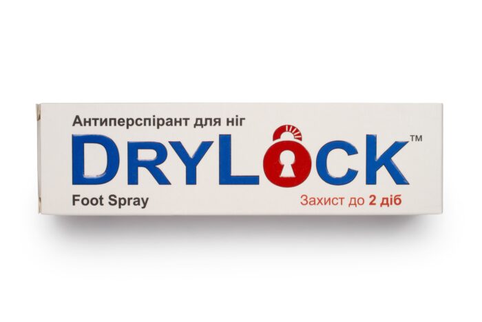 Антиперспірант для ніг DRYLOCK Foot Spray - Зображення 2