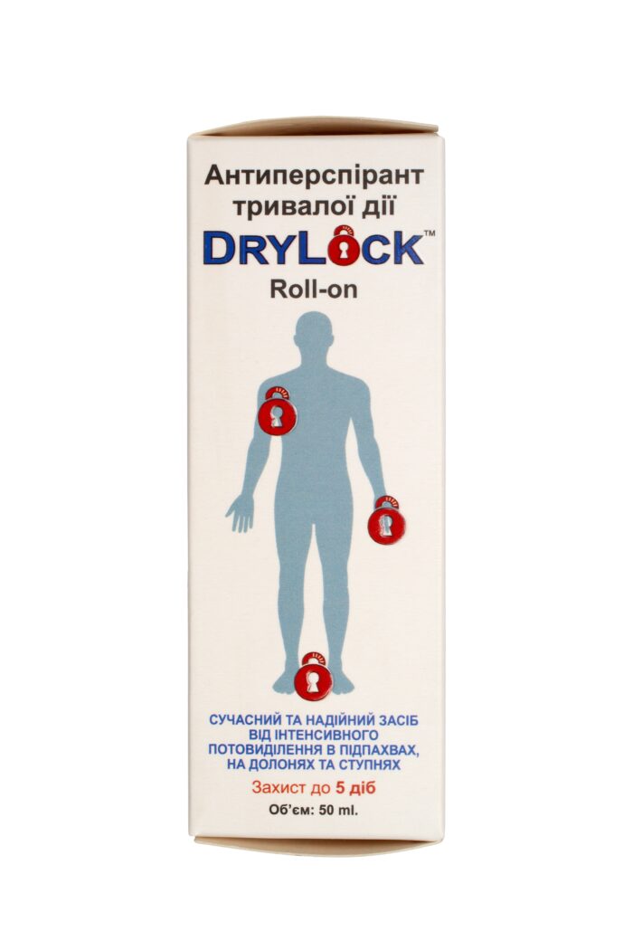 Антиперспірант тривалої дії DRYLOCK Roll-on - Зображення 4