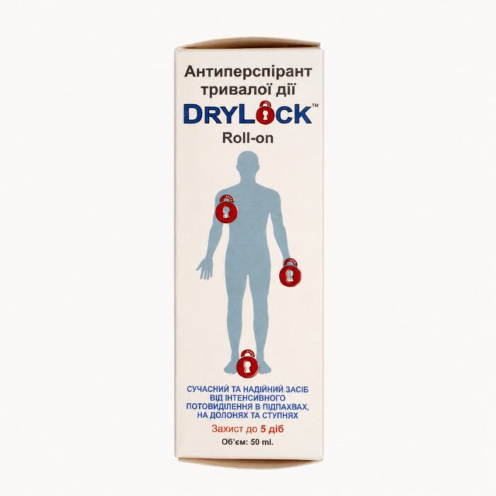 Антиперспірант тривалої дії DRYLOCK Roll-on - Зображення 3